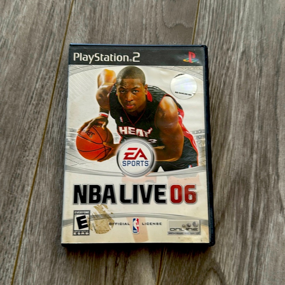 NBA Live 2006 Playstation 2 video game
